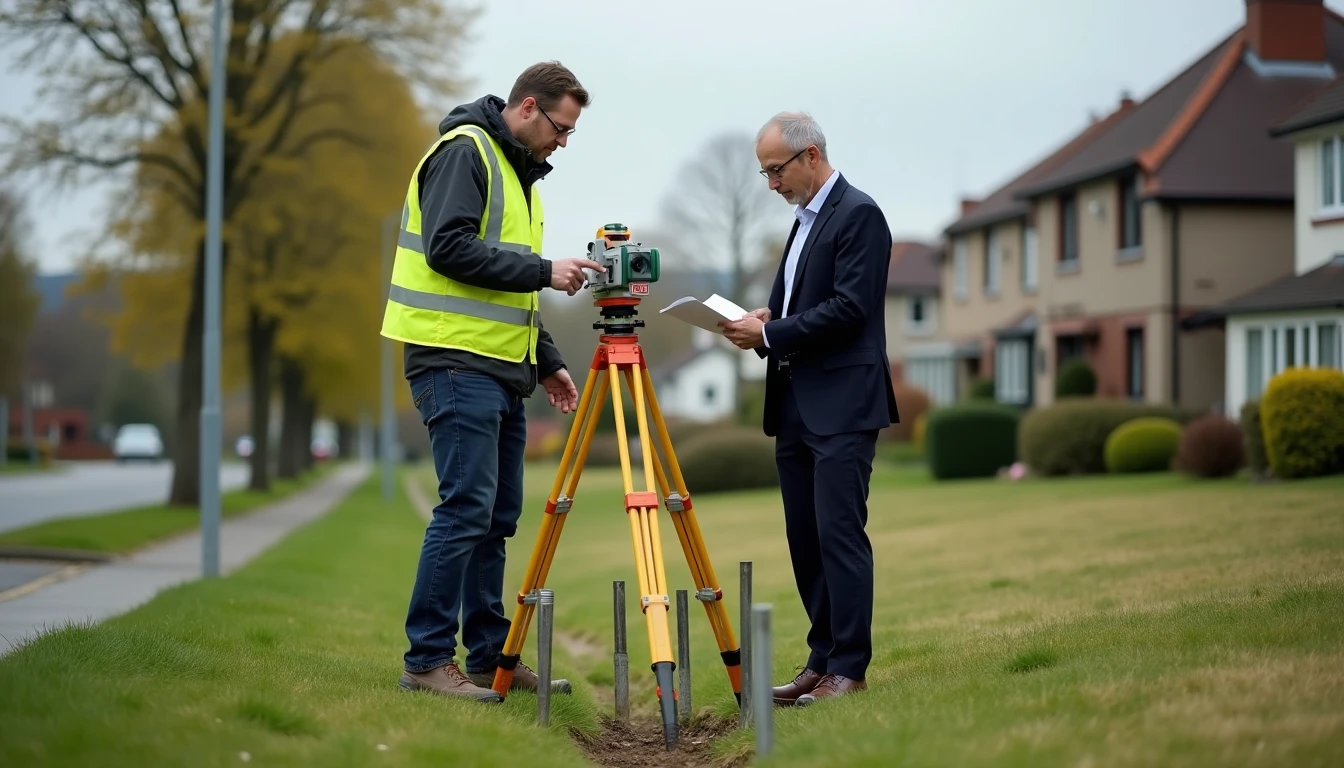 Différence entre bornage terrain et cadastre expliquée
